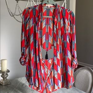 MARA HOFFMAN silk blouse